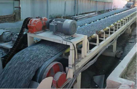 皮帶輸送機的結構 皮帶輸送機的結構